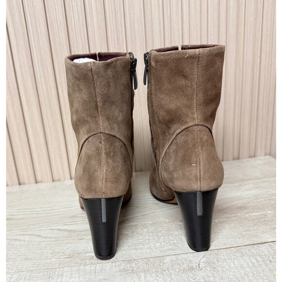 Franco Sarto Pia Leather Zipper Ankle Boots Womens Sz 6 Brand New - Picture 4 of 10